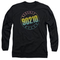 90210 Color Blend Logo Mens Long Sleeve Shirt Black Hoodie, Sweatshirt | CiraTrend.com (Image 1)
