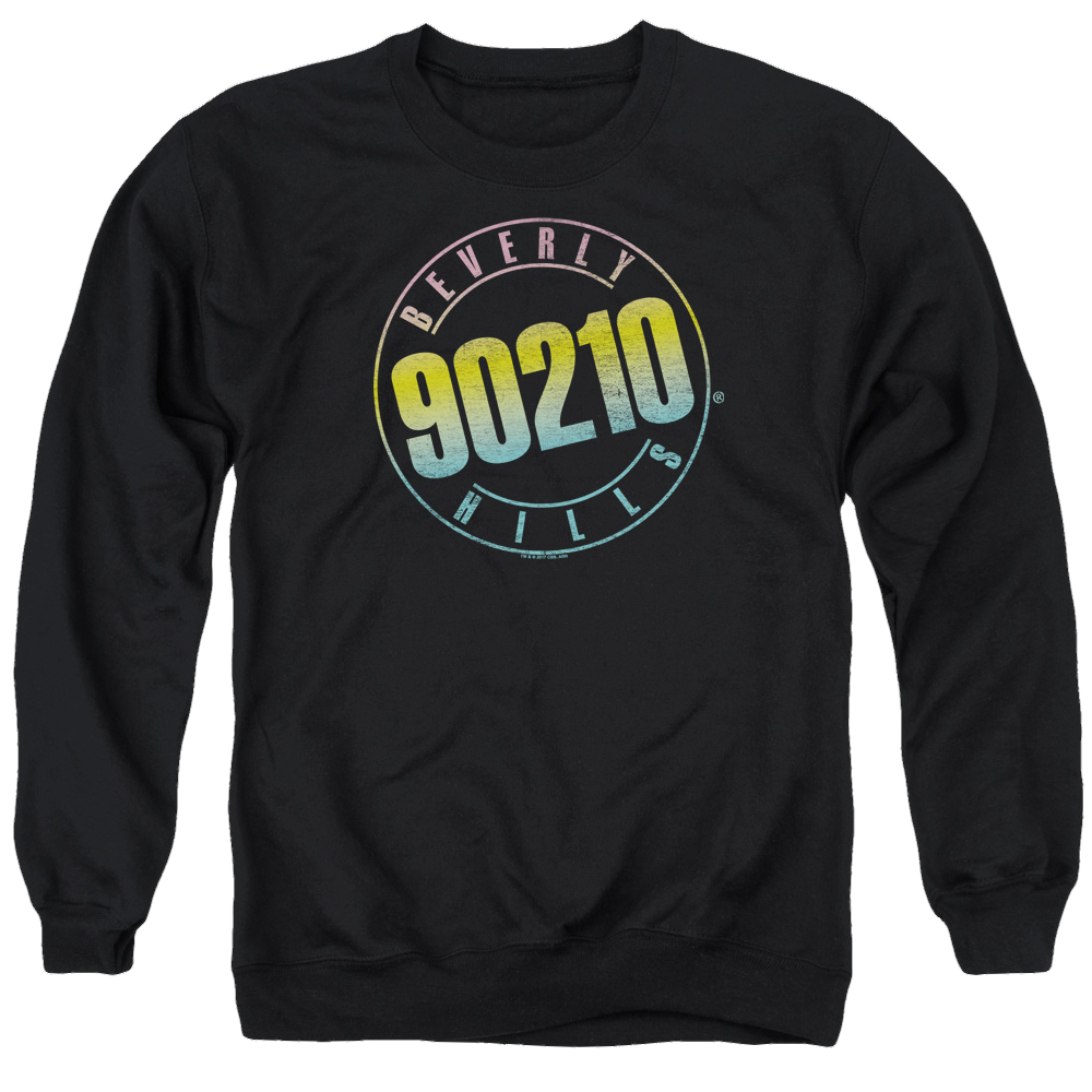 Beverly Hills 90210 Color Blend Logo - Men's Crewneck Sweatshirt T-Shirts, Hoodie | CiraTrend.com