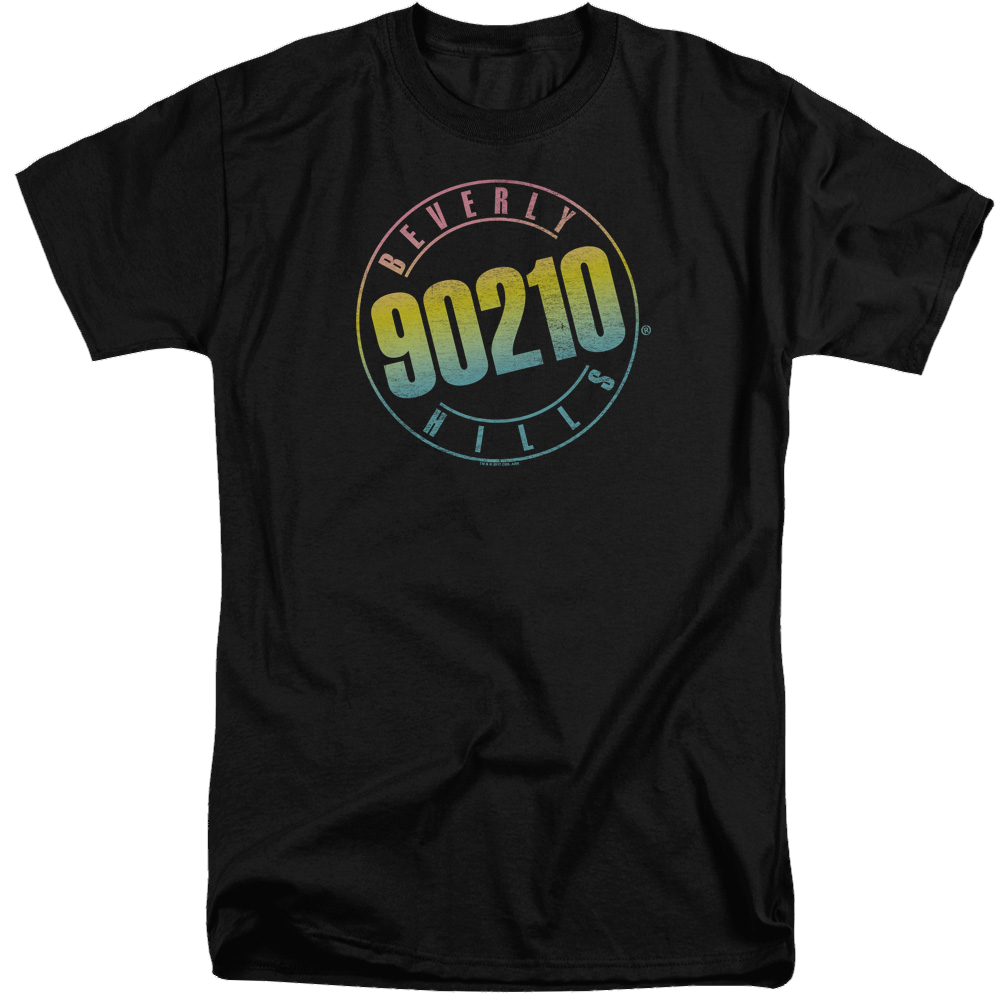 Beverly Hills 90210 Color Blend Logo - Men's Tall Fit T-Shirt Hoodie, Sweatshirt | CiraTrend.com
