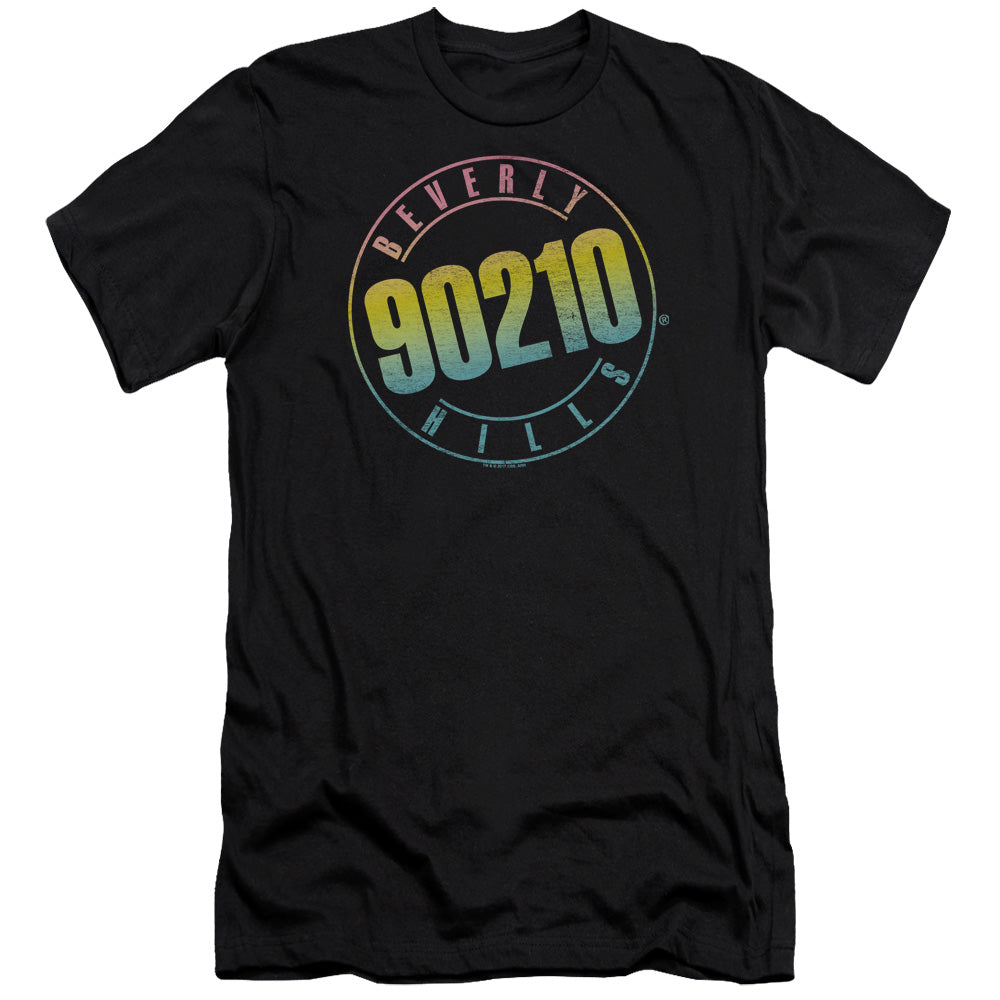 90210 Color Blend Logo Premium Bella Canvas Slim Fit Mens T Shirt Black Hoodie, Sweatshirt | CiraTrend.com