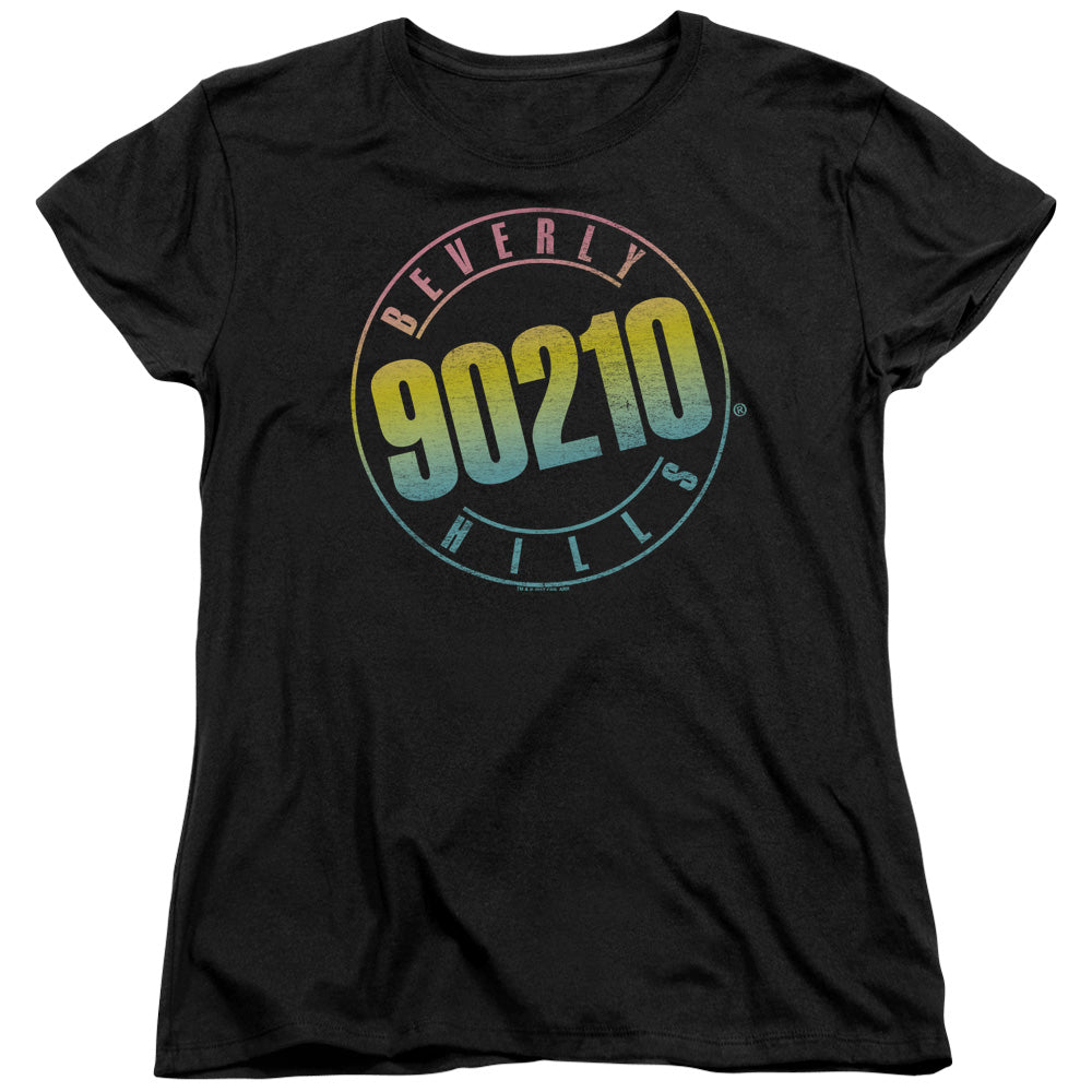 90210 Color Blend Logo Womens T Shirt Black Hoodie, Sweatshirt | CiraTrend.com (Image 1)