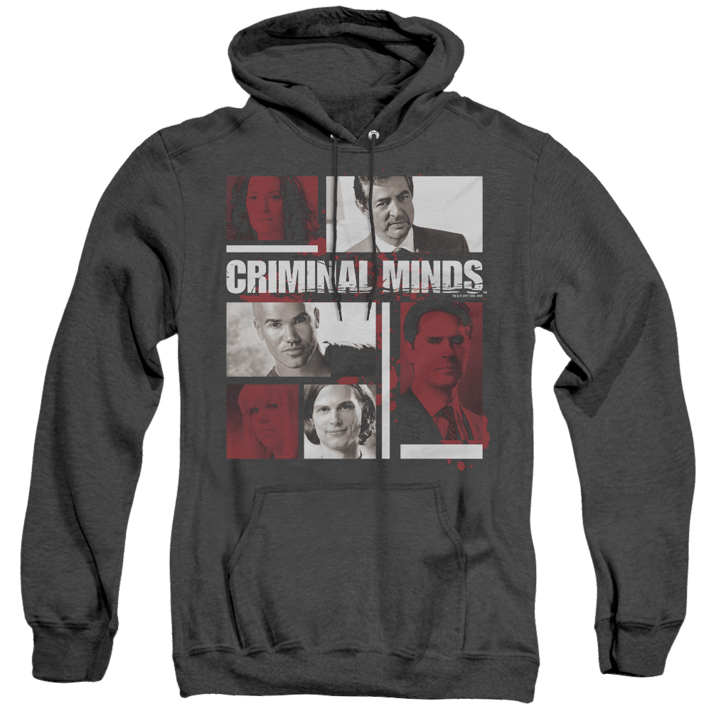 Criminal Minds Character Boxes - Heather Pullover Hoodie T-Shirts, Sweatshirt | CiraTrend.com