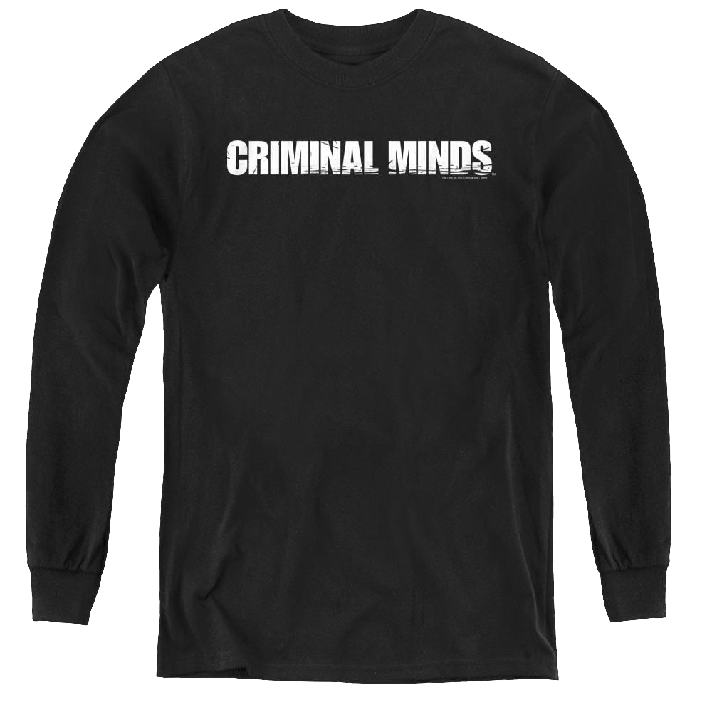 Criminal Minds Logo - Youth Long Sleeve T-Shirt Hoodie, Sweatshirt | CiraTrend.com