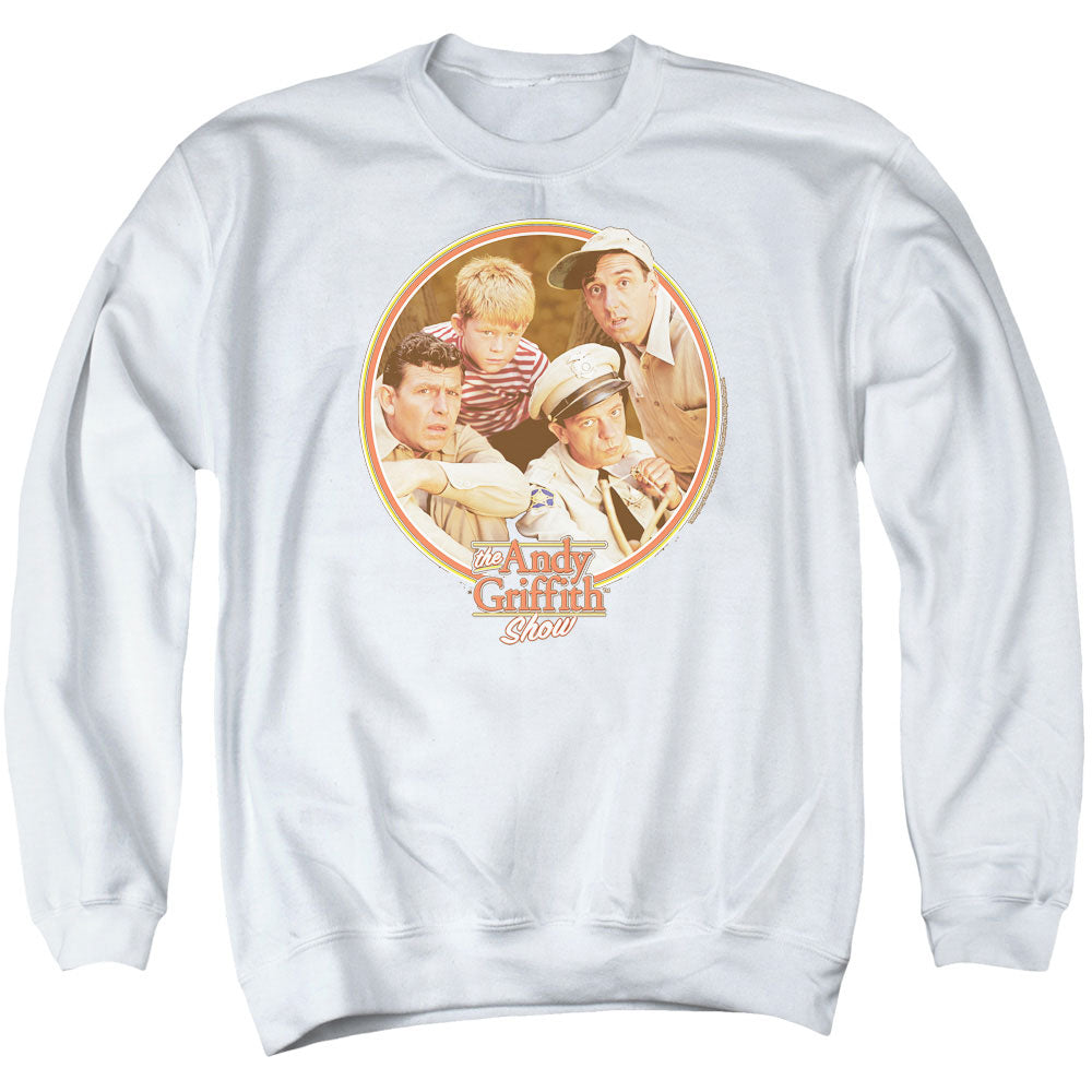 Andy Griffith Boys Club Mens Crewneck Sweatshirt White T-Shirts, Hoodie | CiraTrend.com