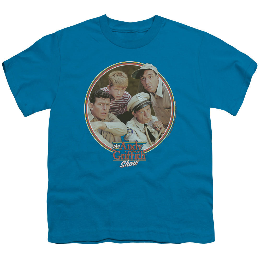 Andy Griffith Boys Club Kids Youth T Shirt Turquoise Hoodie, Sweatshirt | CiraTrend.com (Image 1)