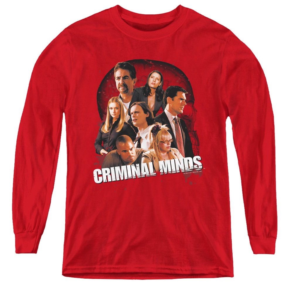 Criminal Minds Brain Trust - Youth Long Sleeve T-Shirt Hoodie, Sweatshirt | CiraTrend.com