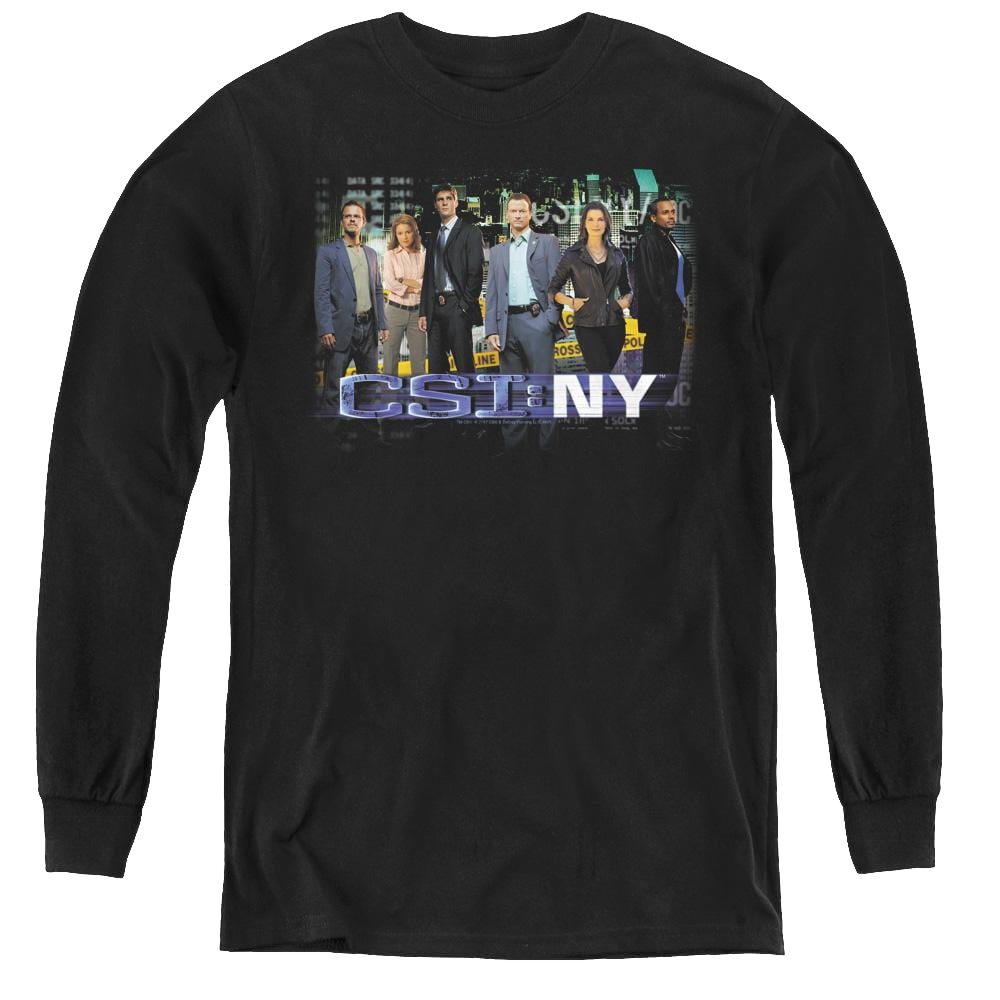 CSI New York Cast - Youth Long Sleeve T-Shirt Hoodie, Sweatshirt | CiraTrend.com