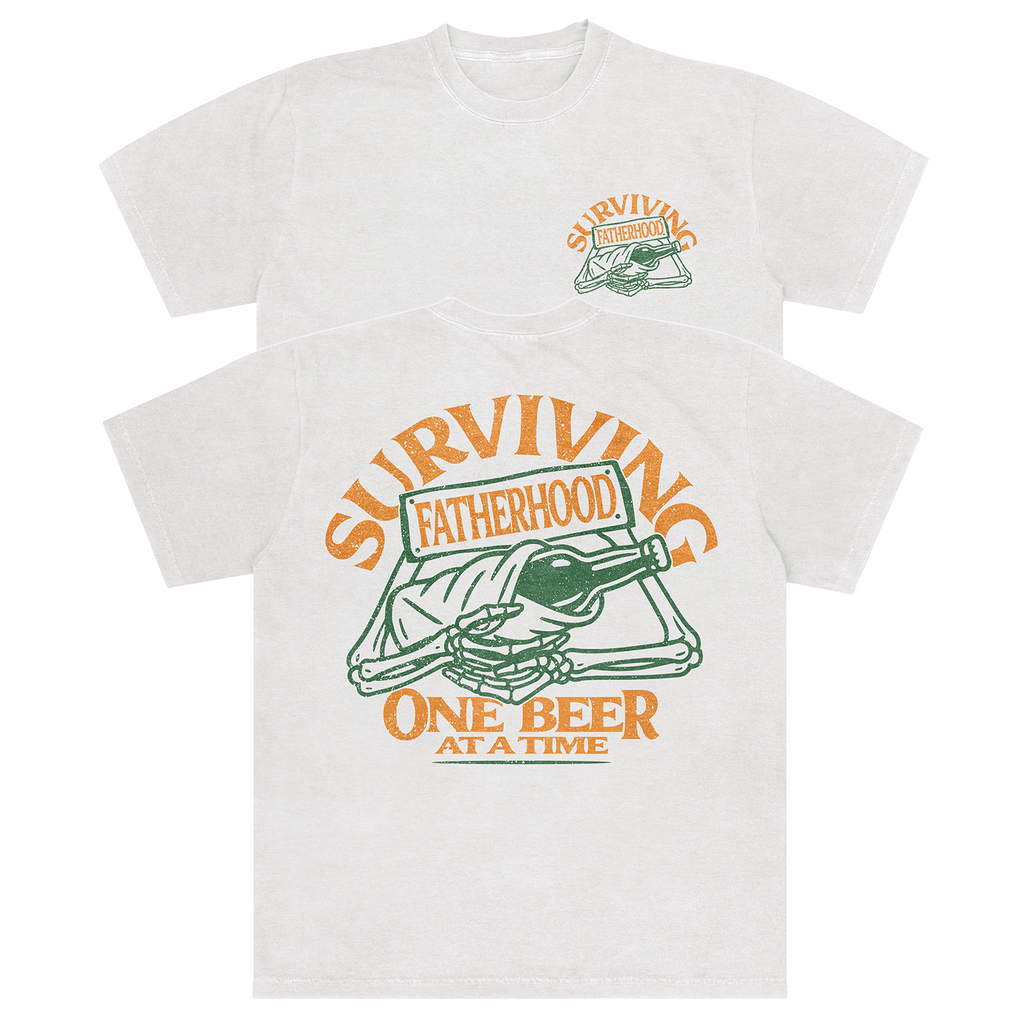 Surviving Fatherhood Comfort Colors T-shirt Style001 Hoodie, Sweatshirt | CiraTrend.com (Image 2)