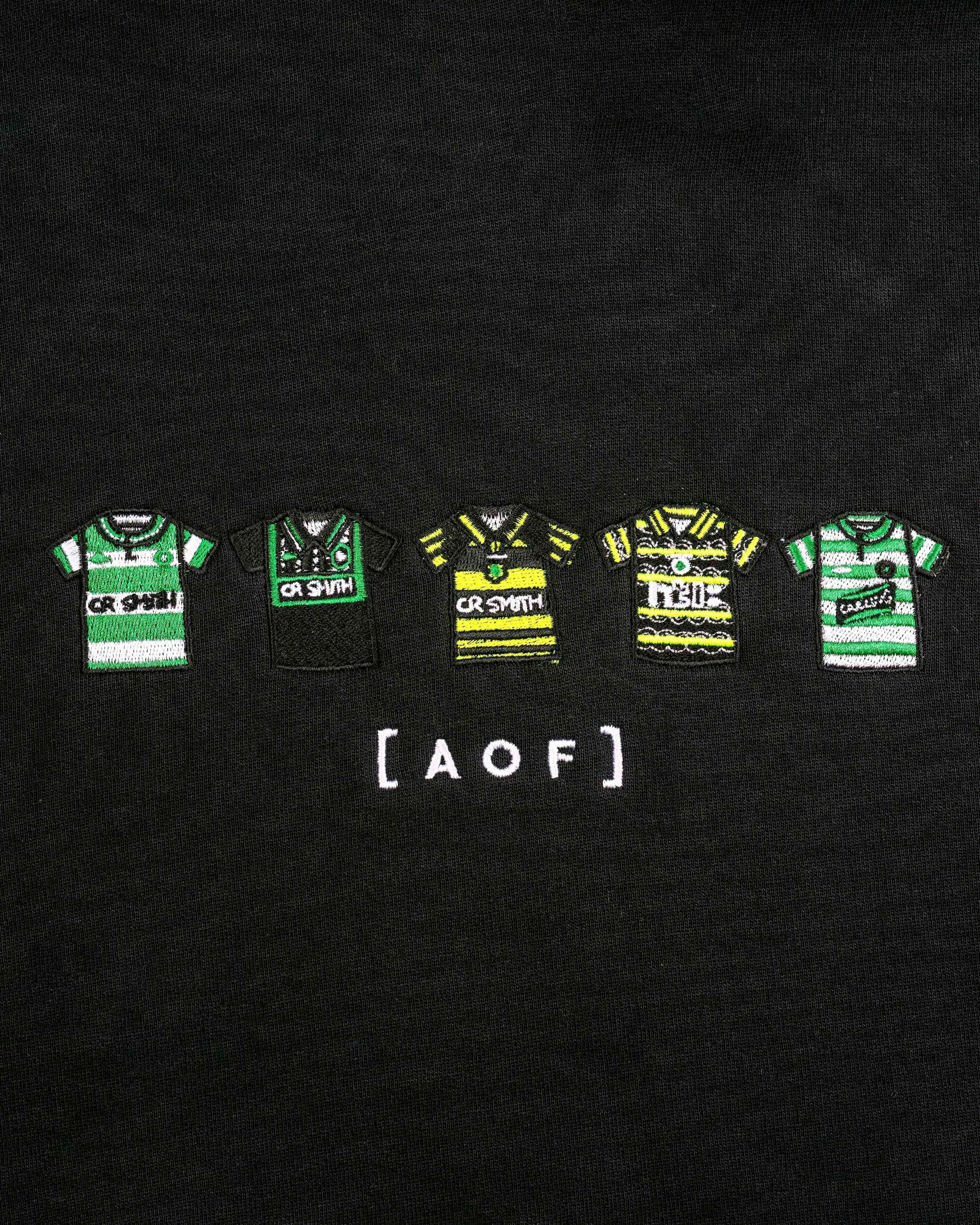 Bhoys Embroidered Classics Black Hoodie T-Shirts, Sweatshirt | CiraTrend.com (Image 2)