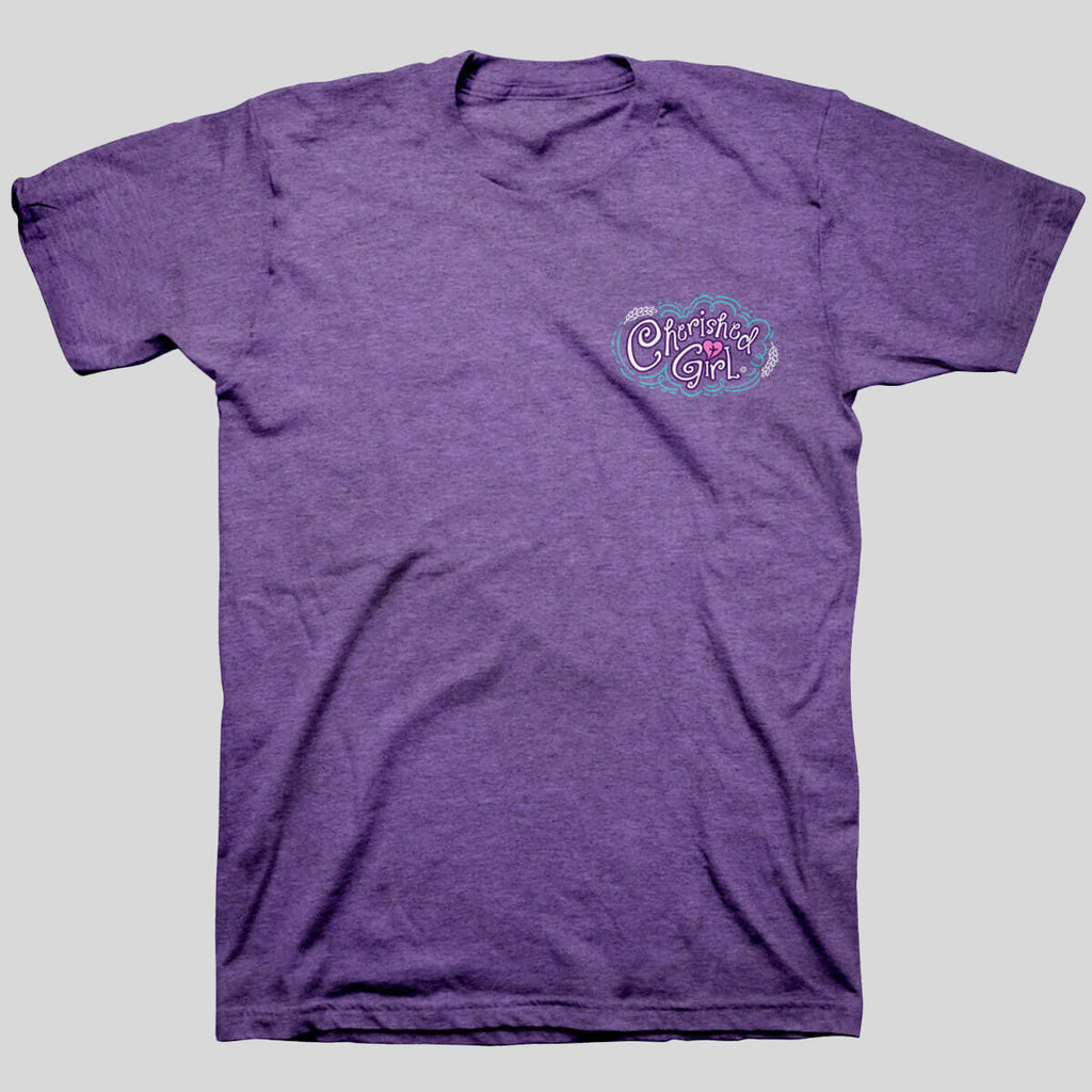 Cherished Girl Womens T-Shirt Through Christ Hoodie, Sweatshirt | CiraTrend.com (Image 2)