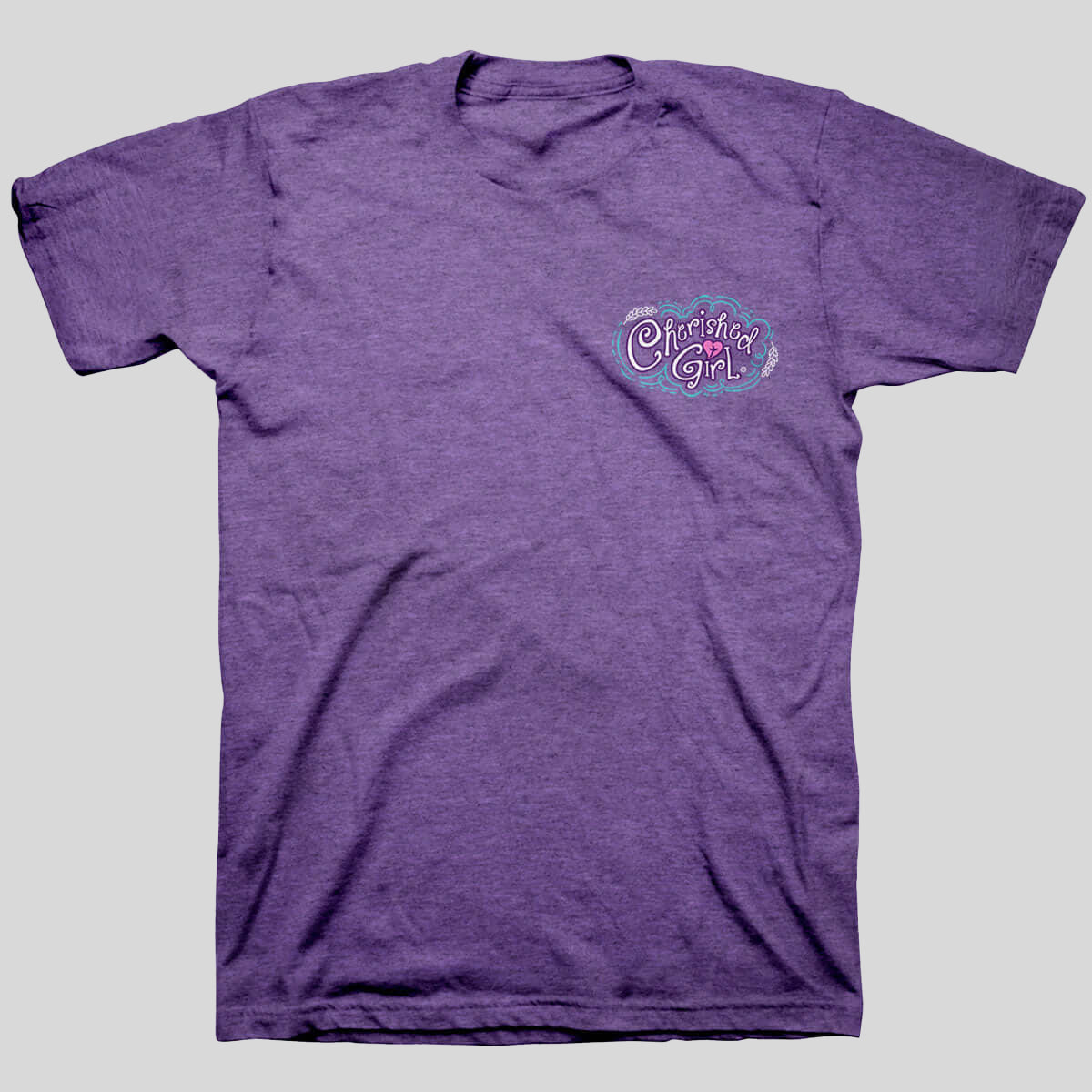 Cherished Girl Womens T-Shirt Through Christ Hoodie, Sweatshirt | CiraTrend.com (Image 2)