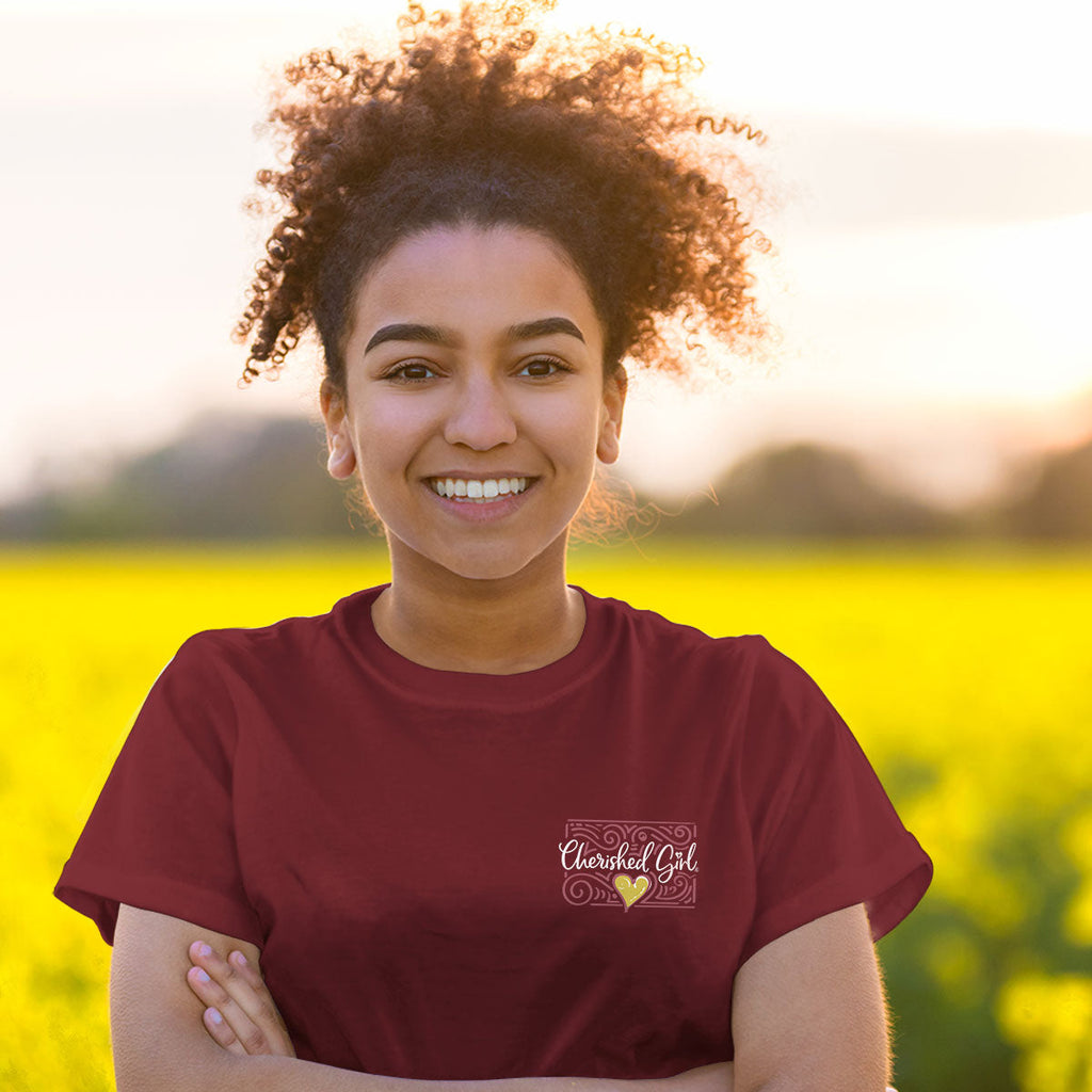 Cherished GirlÃ‚Â® WomenÃ¢â‚¬â„¢s T-Shirt God Is LoveÃ¢â€žÂ¢ Hoodie, Sweatshirt | CiraTrend.com (Image 3)