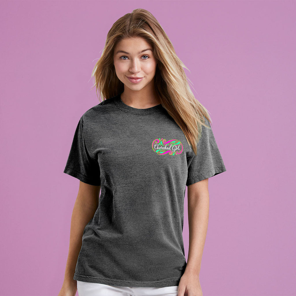 Cherished Girl Womens T-Shirt Walk By Faith Hoodie, Sweatshirt | CiraTrend.com (Image 3)