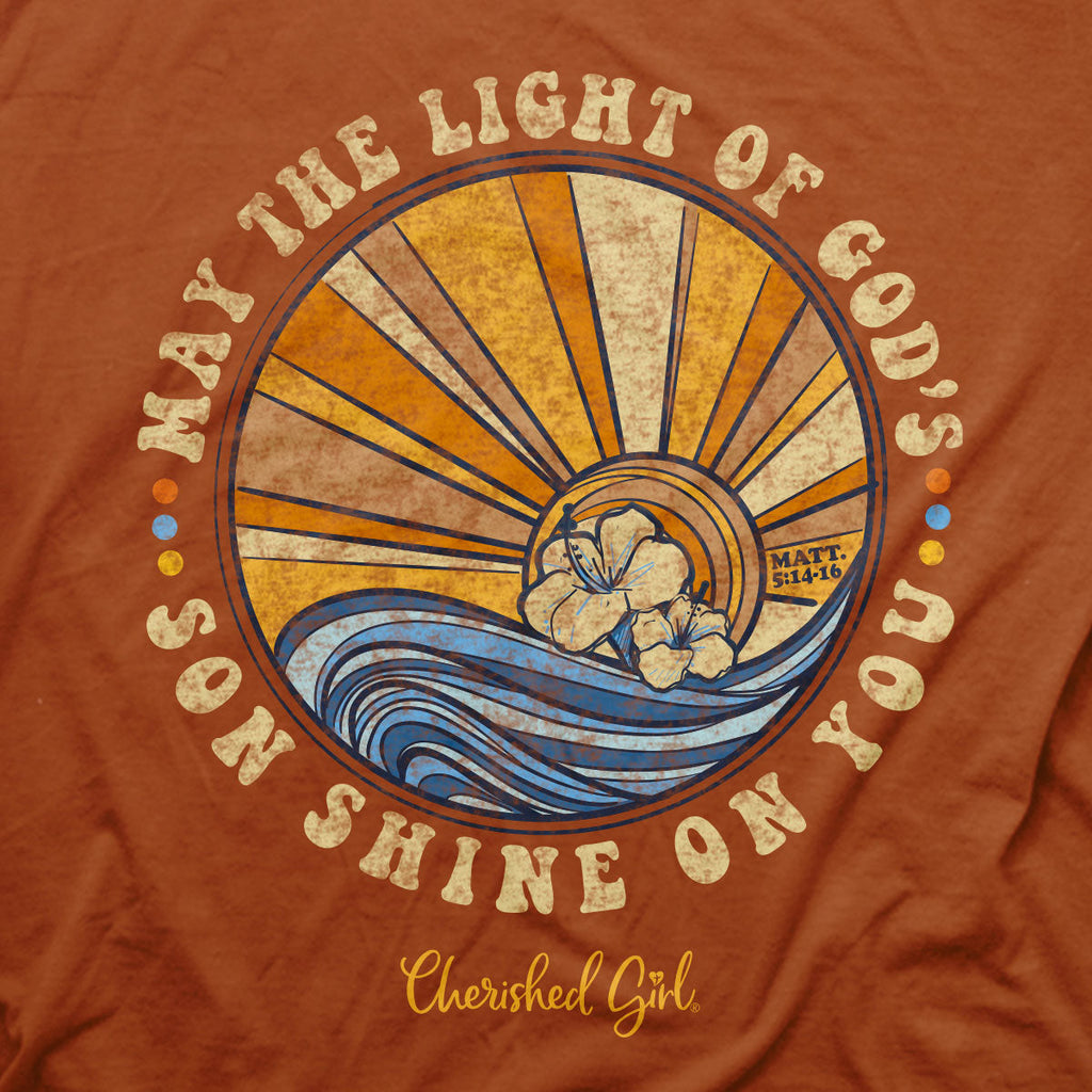 Cherished Girl Womens T-Shirt Son Shine Hoodie, Sweatshirt | CiraTrend.com (Image 4)