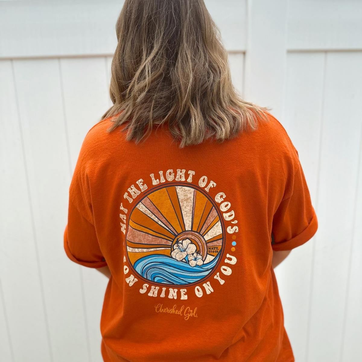 Cherished Girl Womens T-Shirt Son Shine Hoodie, Sweatshirt | CiraTrend.com (Image 3)