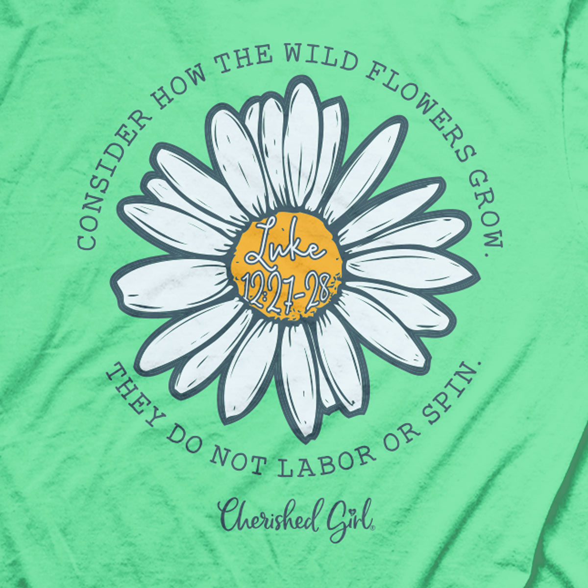 Cherished Girl Womens T-Shirt Wildflowers Hoodie, Sweatshirt | CiraTrend.com (Image 4)