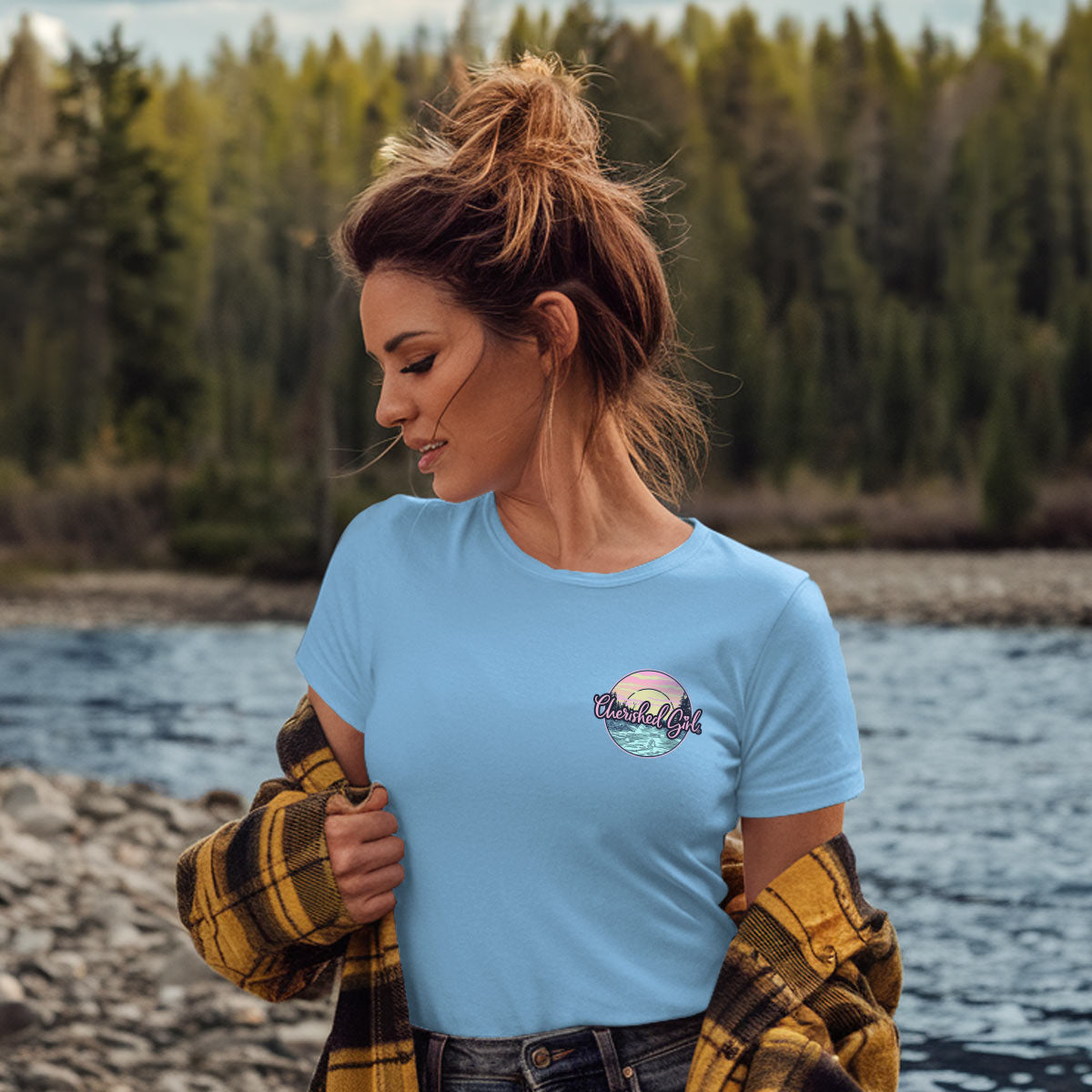 Cherished Girl Womens T-Shirt Sunny Hoodie, Sweatshirt | CiraTrend.com (Image 3)