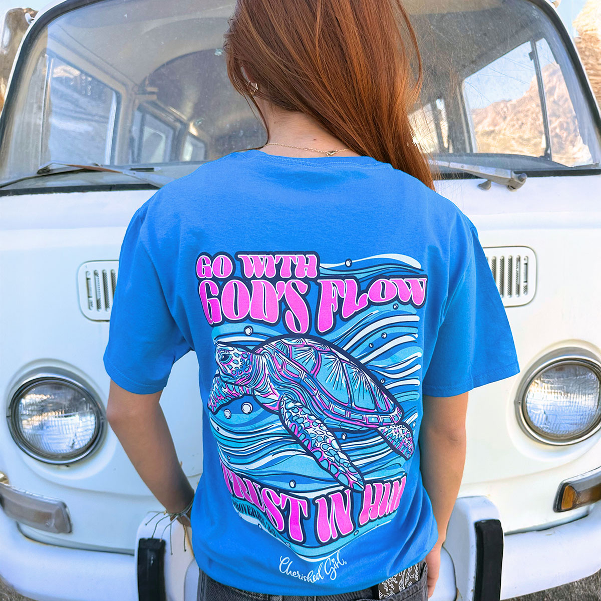 Cherished Girl Womens T-Shirt Trust Hoodie, Sweatshirt | CiraTrend.com (Image 3)