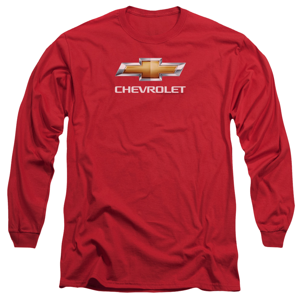 Chevrolet Chevy Bowtie Stacked - Men's Long Sleeve T-Shirt Hoodie, Sweatshirt | CiraTrend.com