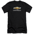 Chevrolet Chevy Bowtie Stacked - Men's Premium Slim Fit T-Shirt Style001 Hoodie, Sweatshirt | CiraTrend.com