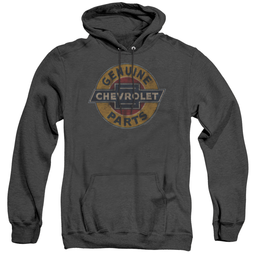 Chevrolet Genuine Chevy Parts Distressed Sign - Heather Pullover Hoodie T-Shirts, Sweatshirt | CiraTrend.com