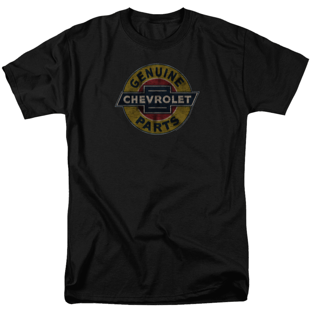 Chevrolet Genuine Chevy Parts Distressed Sign - Men's Regular Fit T-Shirt Hoodie, Sweatshirt | CiraTrend.com