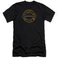 Chevrolet Genuine Chevy Parts Distressed Sign - Men's Premium Slim Fit T-Shirt Hoodie, Sweatshirt | CiraTrend.com