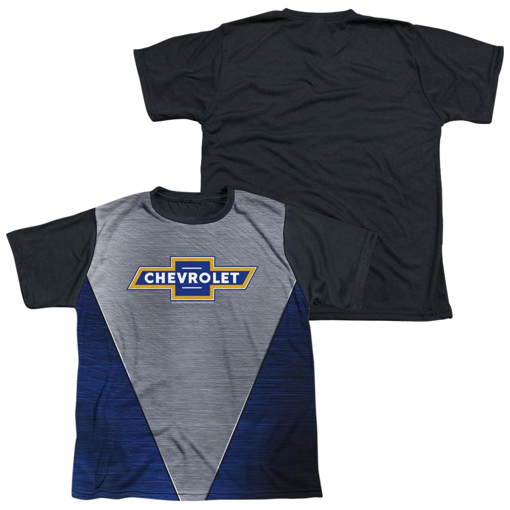 Chevrolet Shiny Chevy Logo - Youth Black Back T-Shirt (Ages 8-12) Hoodie, Sweatshirt | CiraTrend.com