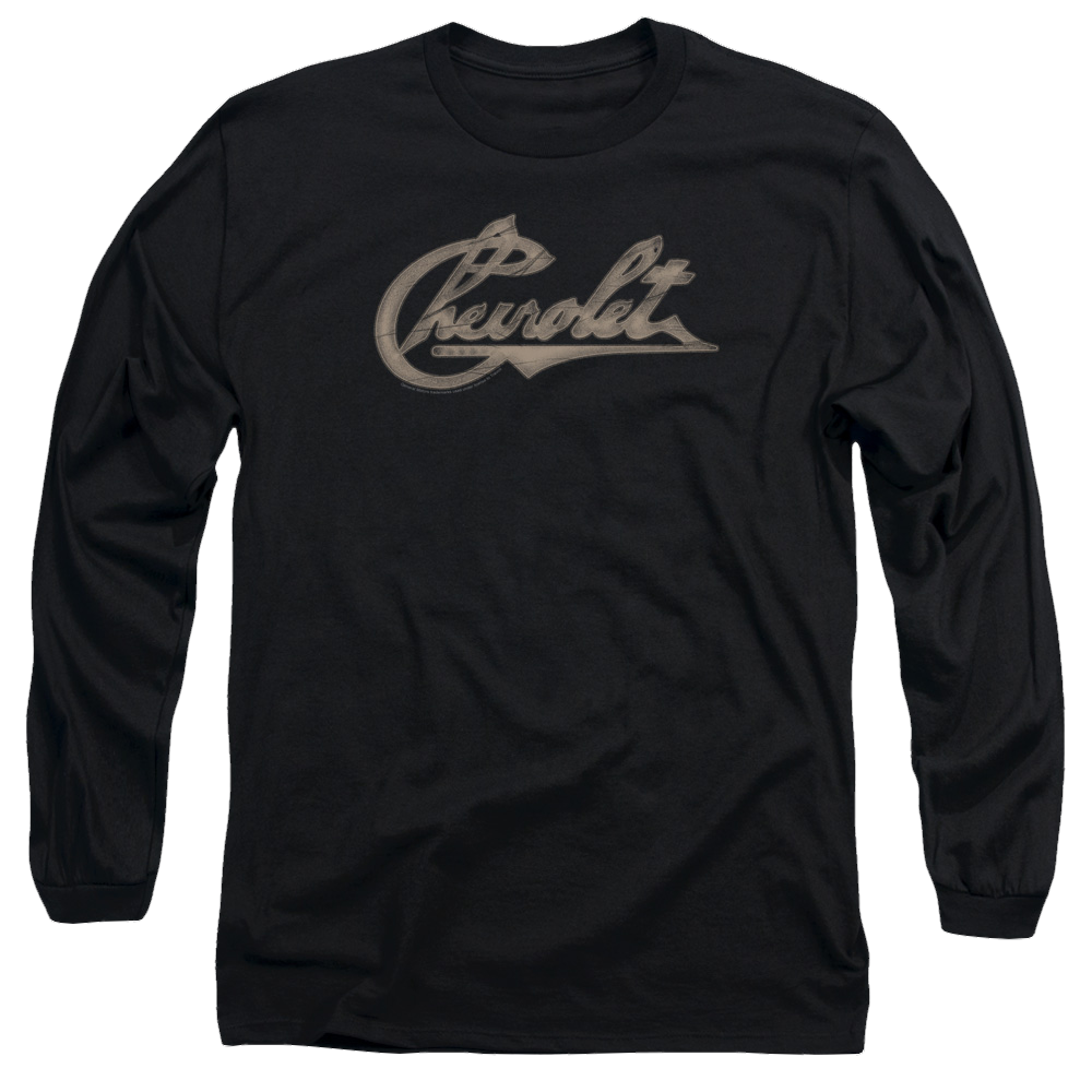 Chevrolet Chevy Script - Men's Long Sleeve T-Shirt Hoodie, Sweatshirt | CiraTrend.com