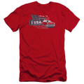 Chevrolet See The Usa - Men's Premium Slim Fit T-Shirt Hoodie, Sweatshirt | CiraTrend.com