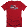 Chevrolet See The Usa - Men's Slim Fit T-Shirt Hoodie, Sweatshirt | CiraTrend.com