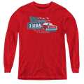 Chevrolet See The Usa - Youth Long Sleeve T-Shirt Hoodie, Sweatshirt | CiraTrend.com