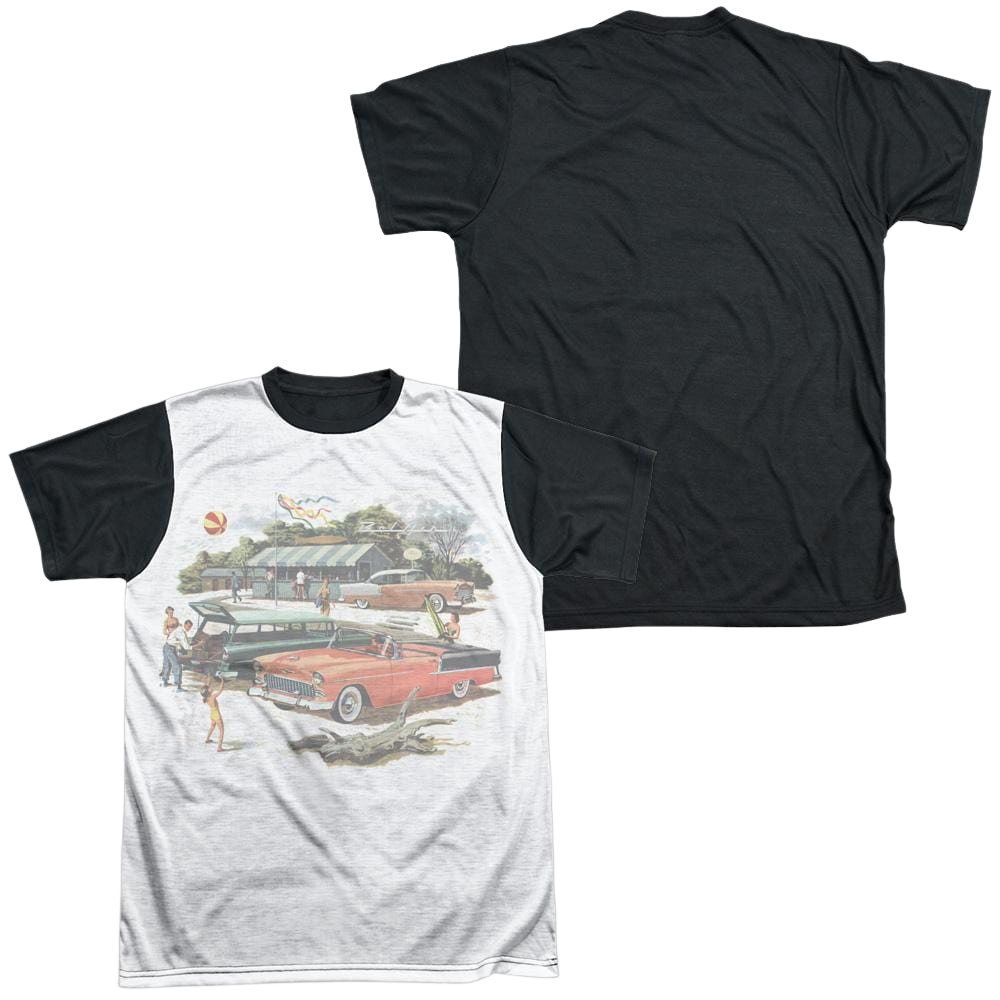 Chevrolet Washed Out - Men's Black Back T-Shirt Hoodie, Sweatshirt | CiraTrend.com