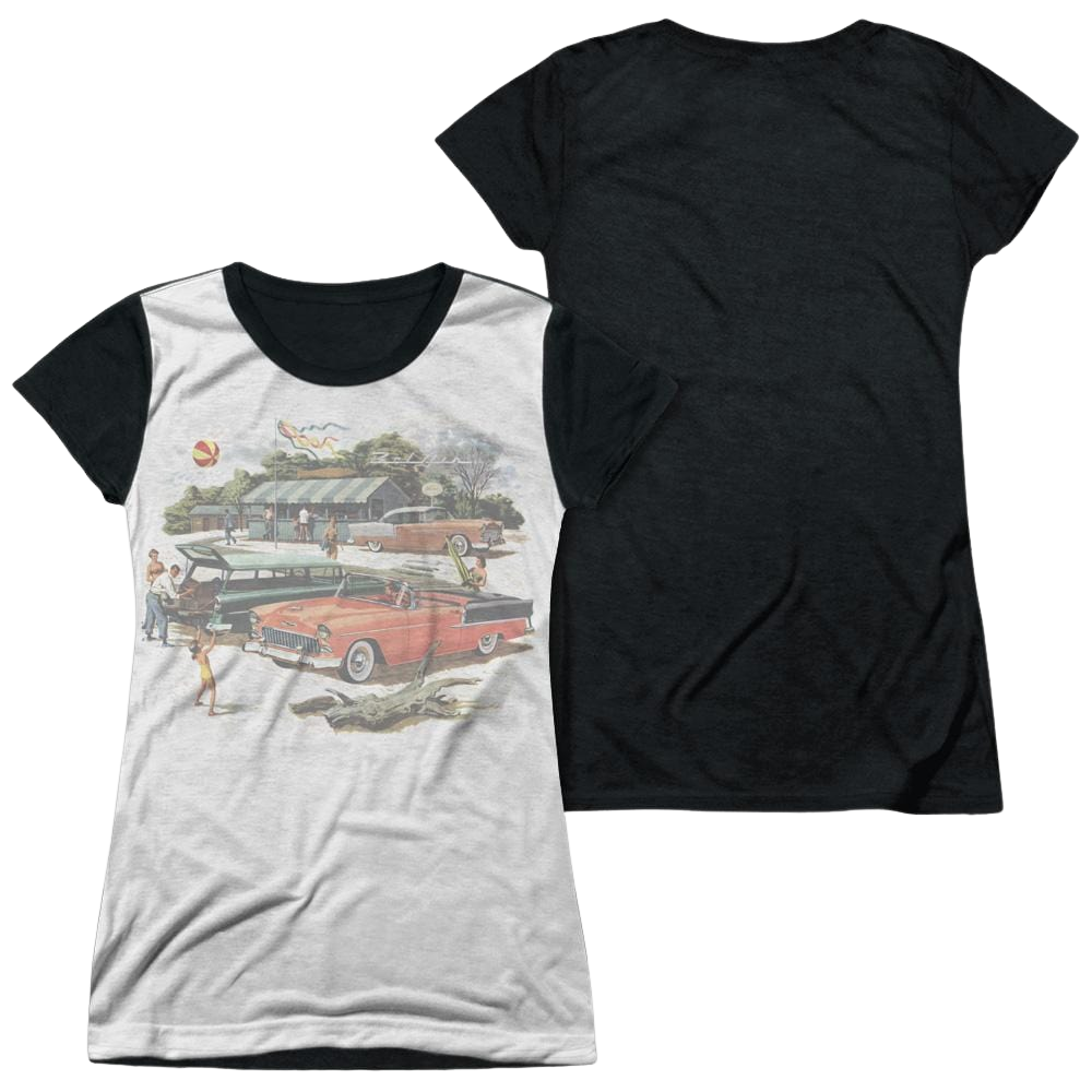 Chevrolet Washed Out - Juniors Black Back T-Shirt Hoodie, Sweatshirt | CiraTrend.com