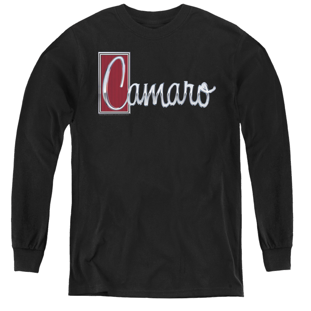 Chevrolet Chrome Script - Youth Long Sleeve T-Shirt Hoodie, Sweatshirt | CiraTrend.com