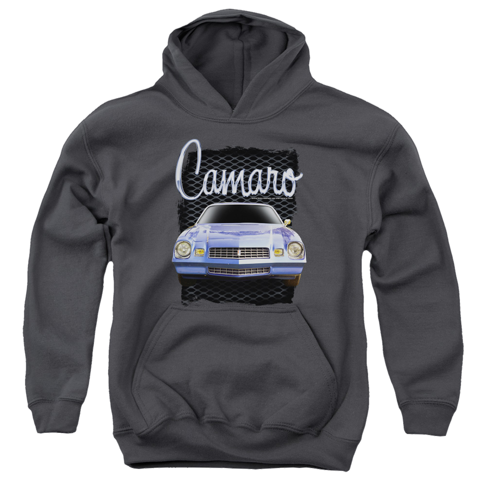 Chevrolet Yellow Camaro - Youth Hoodie (Ages 8-12) T-Shirts, Sweatshirt | CiraTrend.com