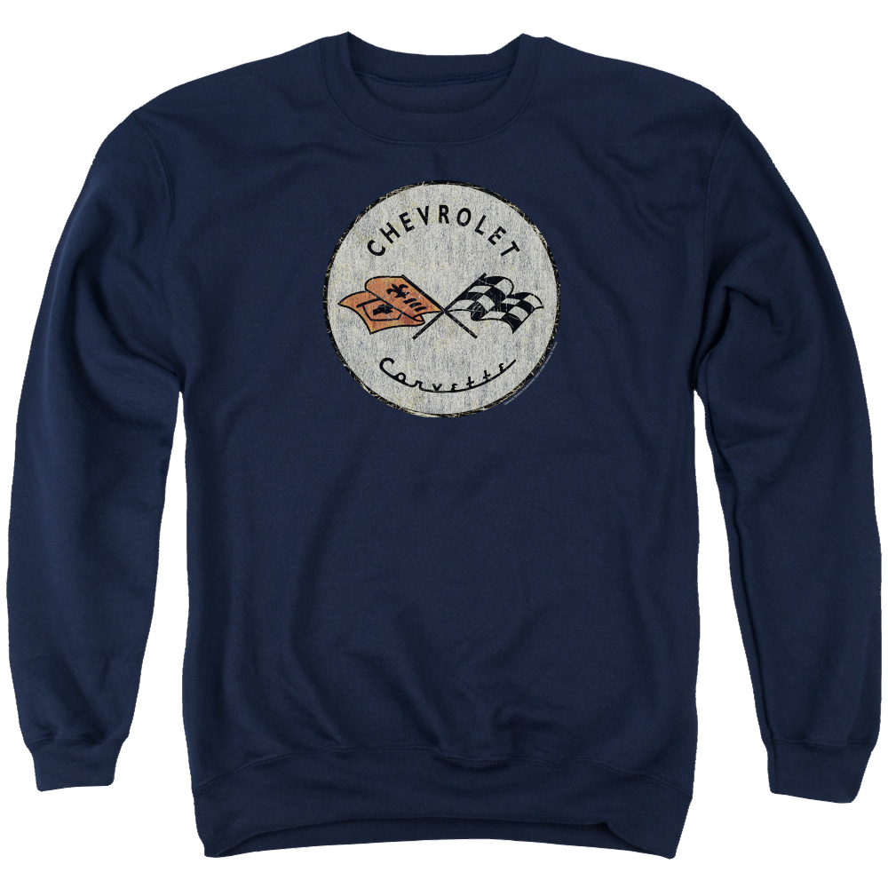 Chevrolet Old Vette - Men's Crewneck Sweatshirt T-Shirts, Hoodie | CiraTrend.com