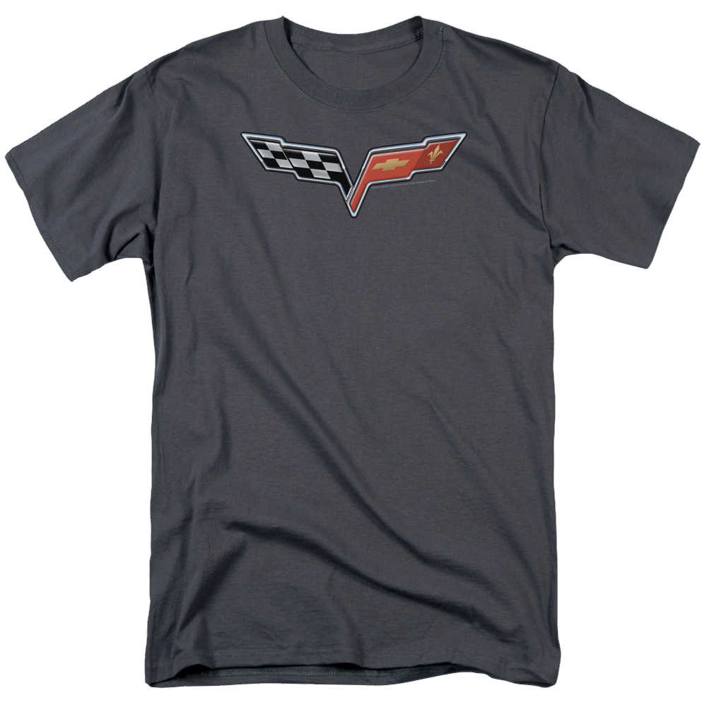 Chevrolet The Vette Medallion - Men's Regular Fit T-Shirt Hoodie, Sweatshirt | CiraTrend.com
