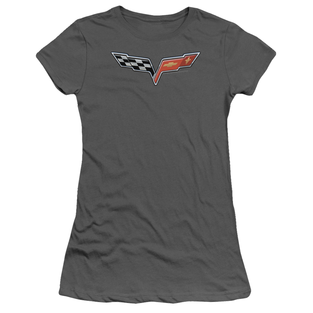 Chevrolet The Vette Medallion - Juniors T-Shirt Hoodie, Sweatshirt | CiraTrend.com