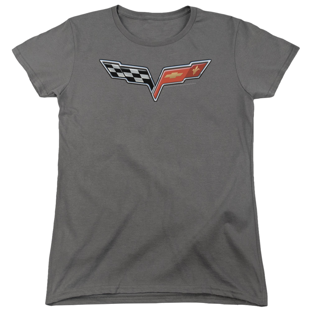 Chevrolet The Vette Medallion - Women's T-Shirt Hoodie, Sweatshirt | CiraTrend.com