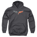 Chevrolet The Vette Medallion - Youth Hoodie (Ages 8-12) T-Shirts, Sweatshirt | CiraTrend.com