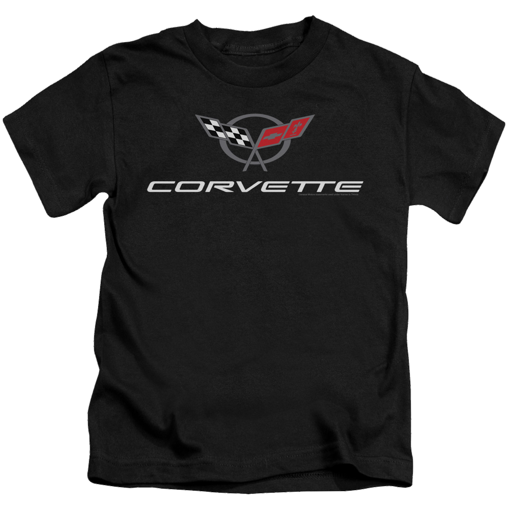 Chevrolet Corvette Modern Emblem - Kid's T-Shirt (Ages 4-7) Hoodie, Sweatshirt | CiraTrend.com