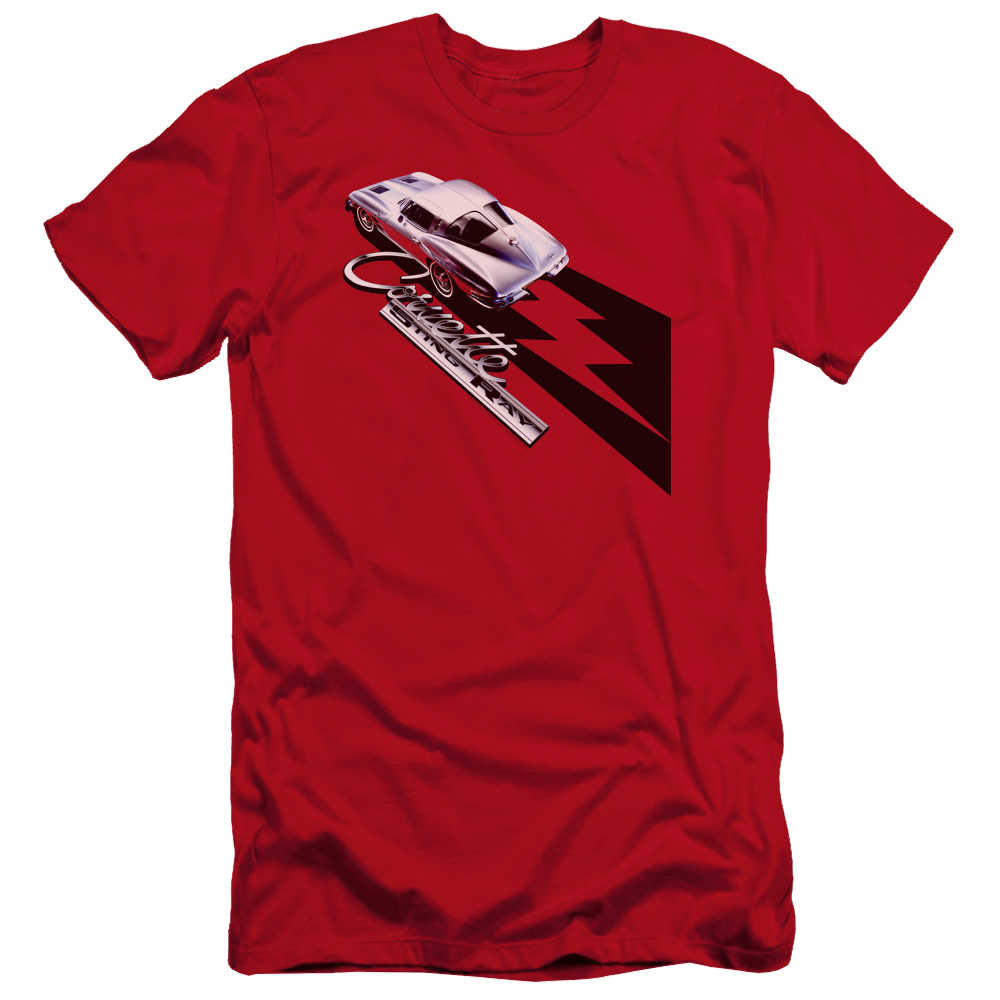 Chevrolet Split Window Sting Ray - Men's Premium Slim Fit T-Shirt Hoodie, Sweatshirt | CiraTrend.com