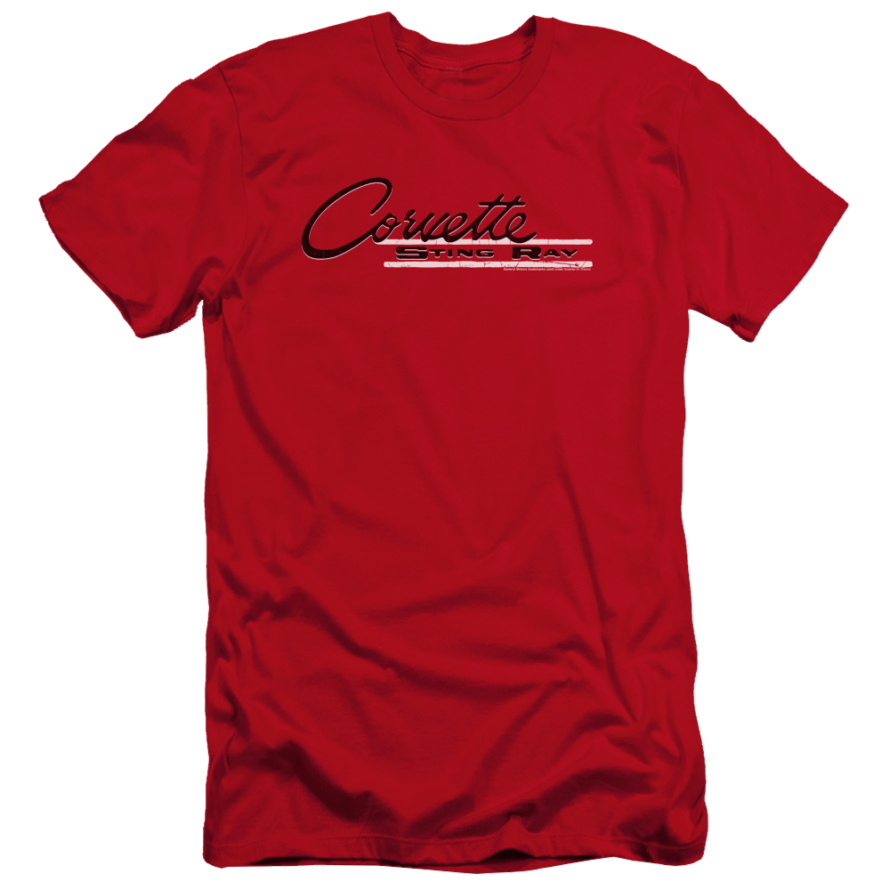 Chevrolet Retro Stingray - Men's Premium Slim Fit T-Shirt Hoodie, Sweatshirt | CiraTrend.com