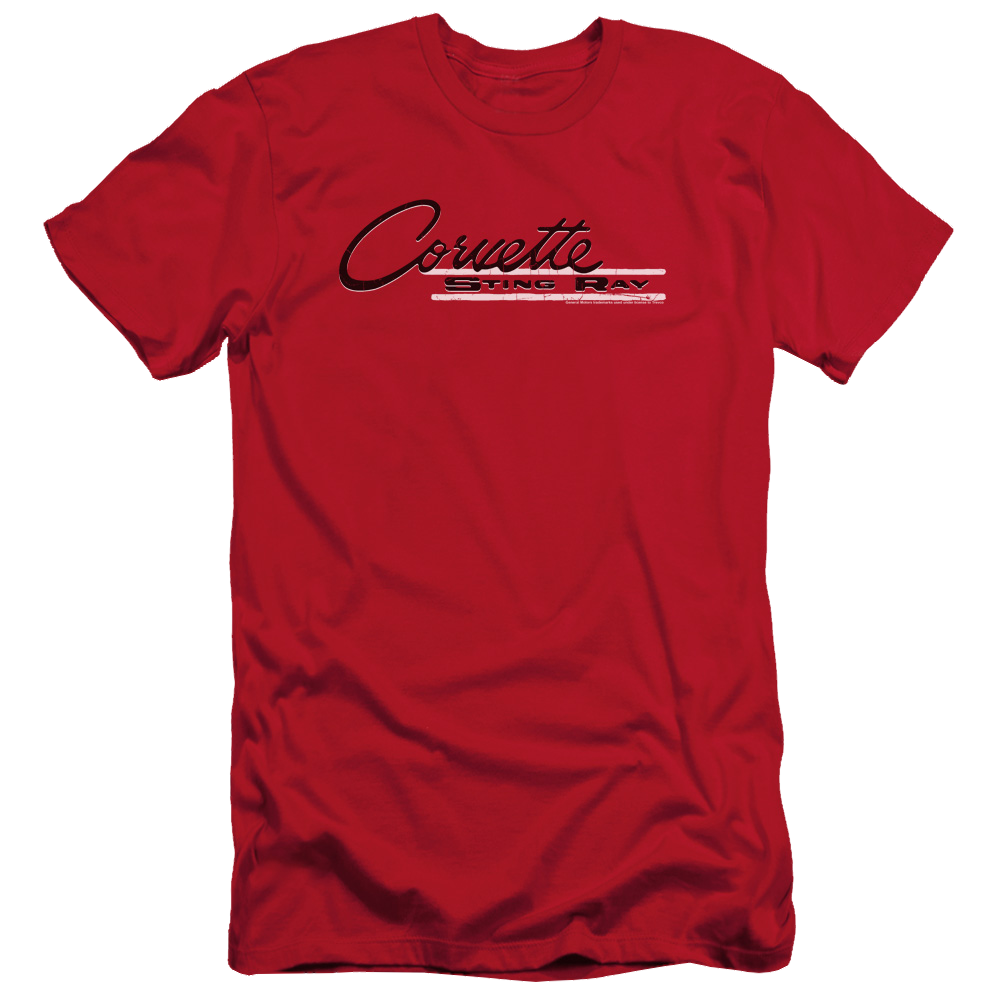 Chevrolet Retro Stingray - Men's Slim Fit T-Shirt Hoodie, Sweatshirt | CiraTrend.com