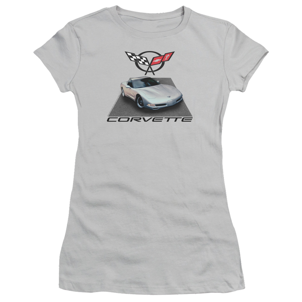 Chevrolet Silver 01 Vette - Juniors T-Shirt Hoodie, Sweatshirt | CiraTrend.com