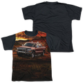 Chevrolet Silverado In The Mud - Youth Black Back T-Shirt (Ages 8-12) Hoodie, Sweatshirt | CiraTrend.com