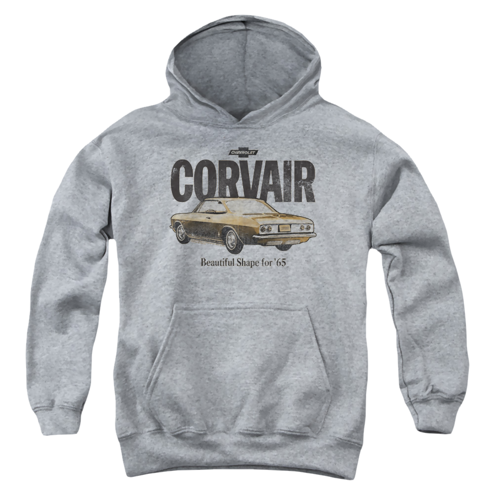 Chevrolet Retro Corvair - Youth Hoodie (Ages 8-12) T-Shirts, Sweatshirt | CiraTrend.com