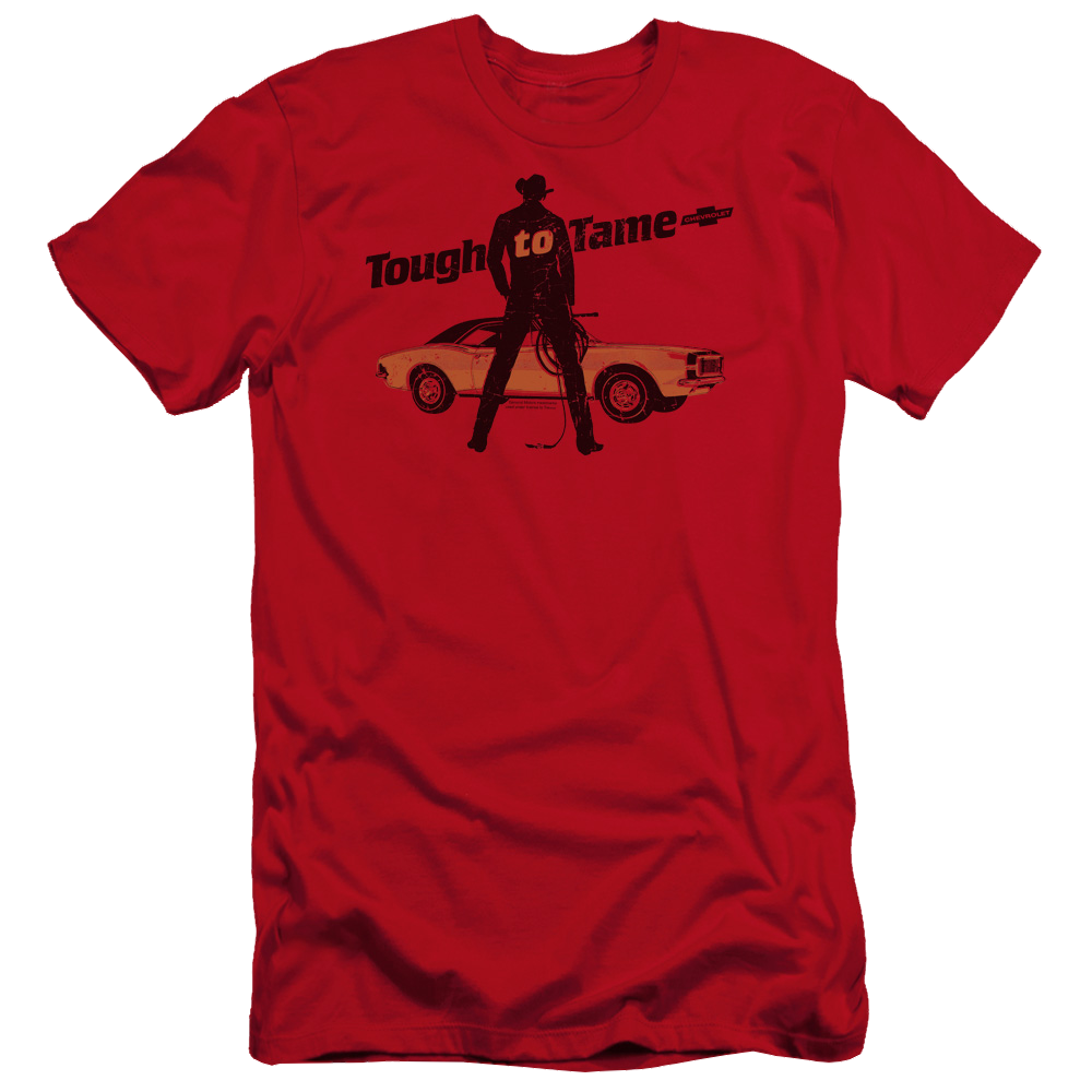 Chevrolet Tough To Tame - Men's Premium Slim Fit T-Shirt Hoodie, Sweatshirt | CiraTrend.com