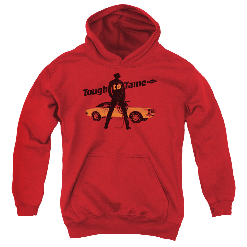 Chevrolet Tough To Tame - Youth Hoodie (Ages 8-12) T-Shirts, Sweatshirt | CiraTrend.com